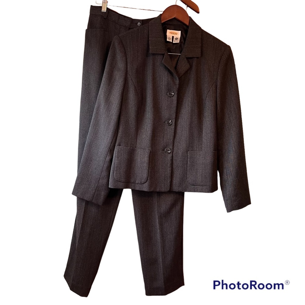 TALBOTS Women's Pant Suit Jacket Blazer Pants Size 12